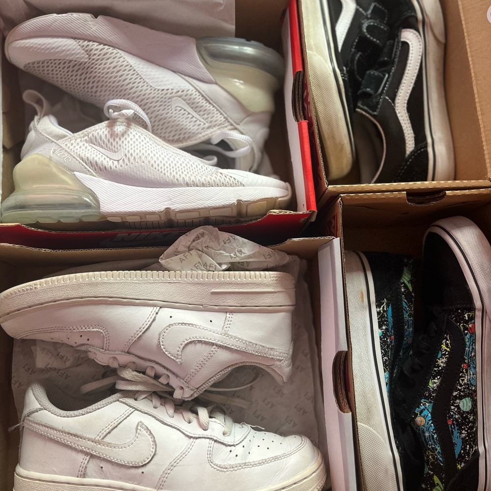 White and Black Sneakers Collection